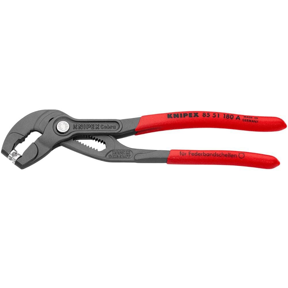 Knipex Spring Hose Clamp Pliers 180 mm - 85 51 180 A SBA