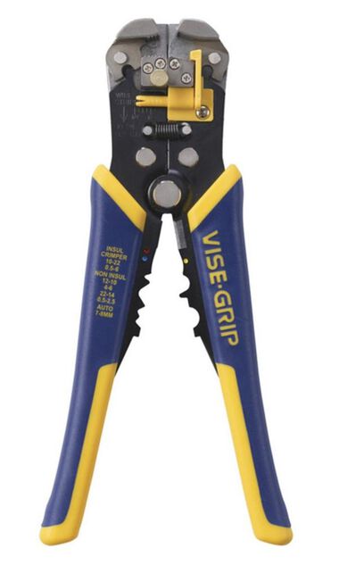 Irwin 8 In. Self Adjusting Wire Stripper, large image number 0