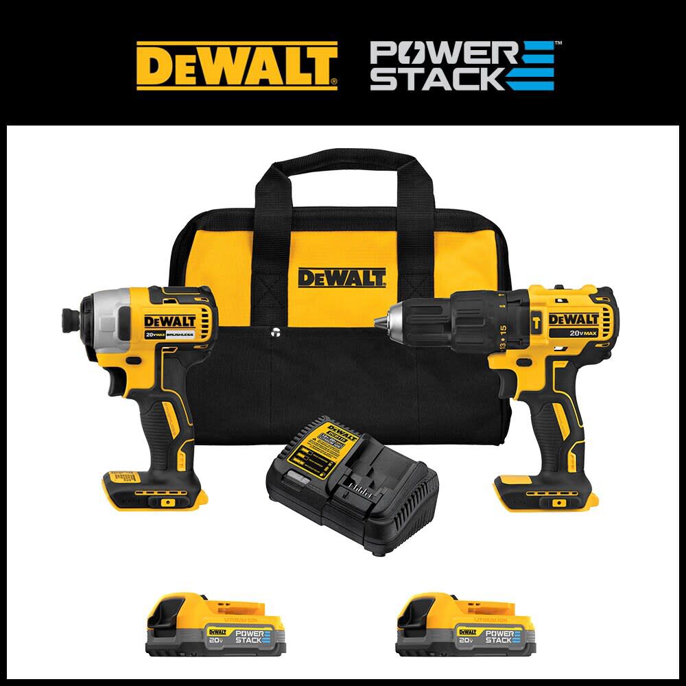 DEWALT 20V MAX 2 Tool Combo Kit and 20V MAX 4-1/2 - 5 Inch Grinder Bundle, large image number 3