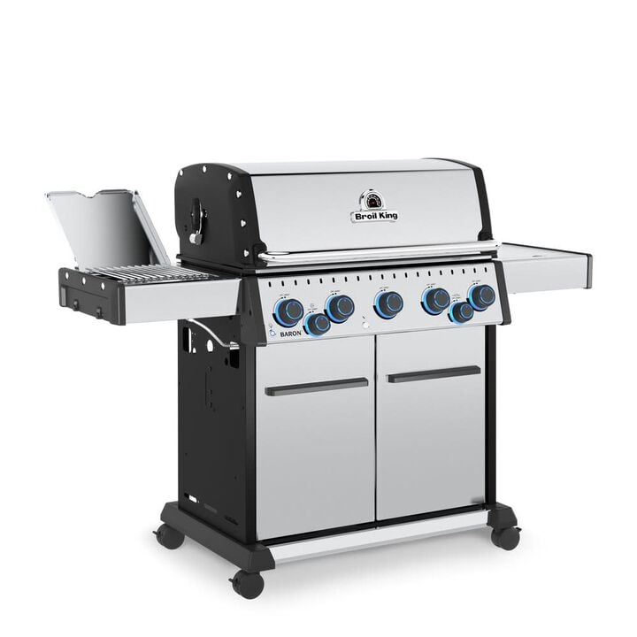 Broil King Baron S 590 Pro IR 5-Burner Natural Gas Grill, large image number 4