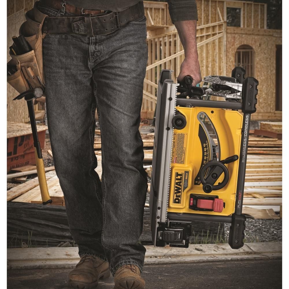 DEWALT FLEXVOLT 60V MAX 8-1/4In Table Saw Kit, large image number 5