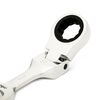 GEARWRENCH 5/8 Inch 90-Tooth 12 Point Stubby Flex Combination Ratcheting Wrench, small image number 4