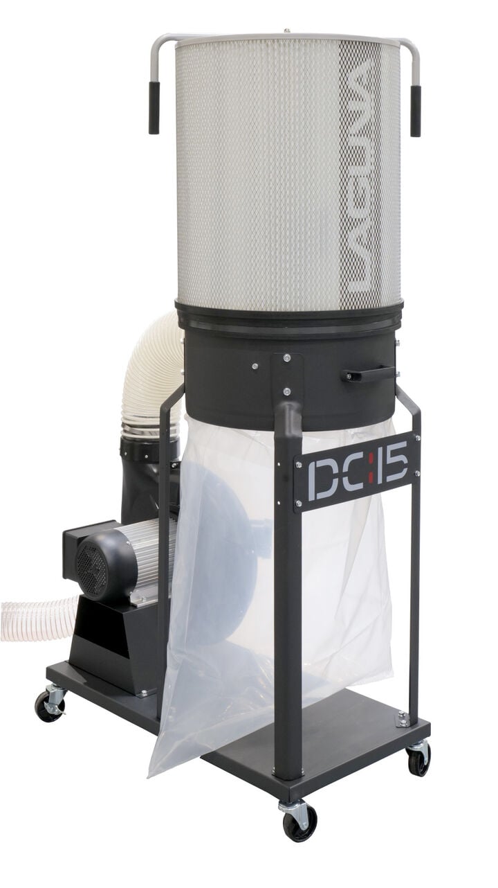 Laguna Tools DC-15 1.5 HP 1100 CFM Dust Collector