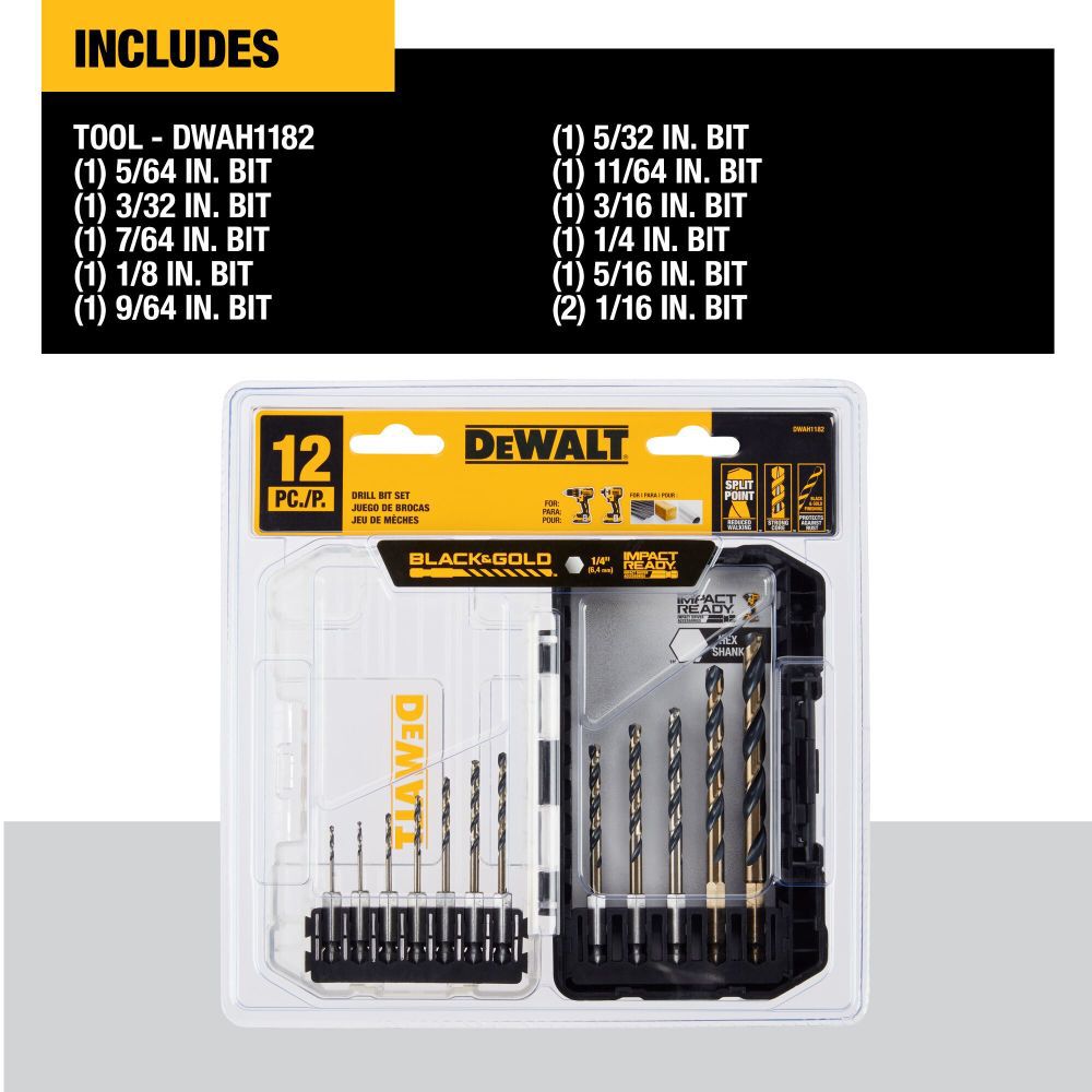 Dewalt extreme metal drill bit set outlet