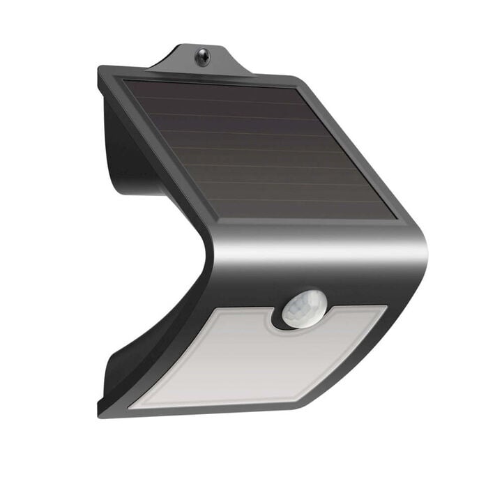 Feit Electric 6 Inch 500 Lumens Lithium Ion Battery Solar Powered Floodlight Black