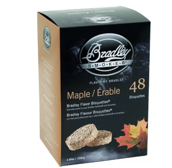 Bradley Smoker Flavor Bisquettes Maple 48pk