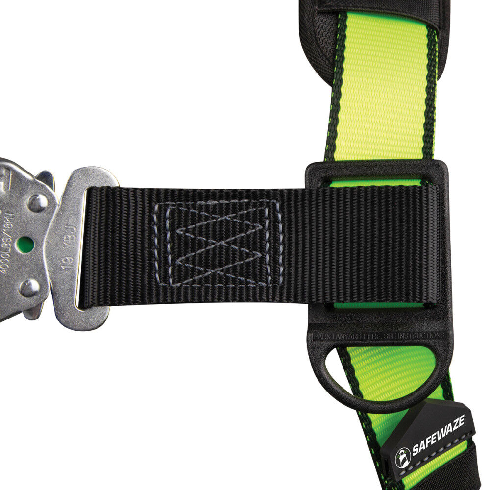 Safewaze Medium PRO Construction Harness with 3D MB Chest TB Legs, large image number 6