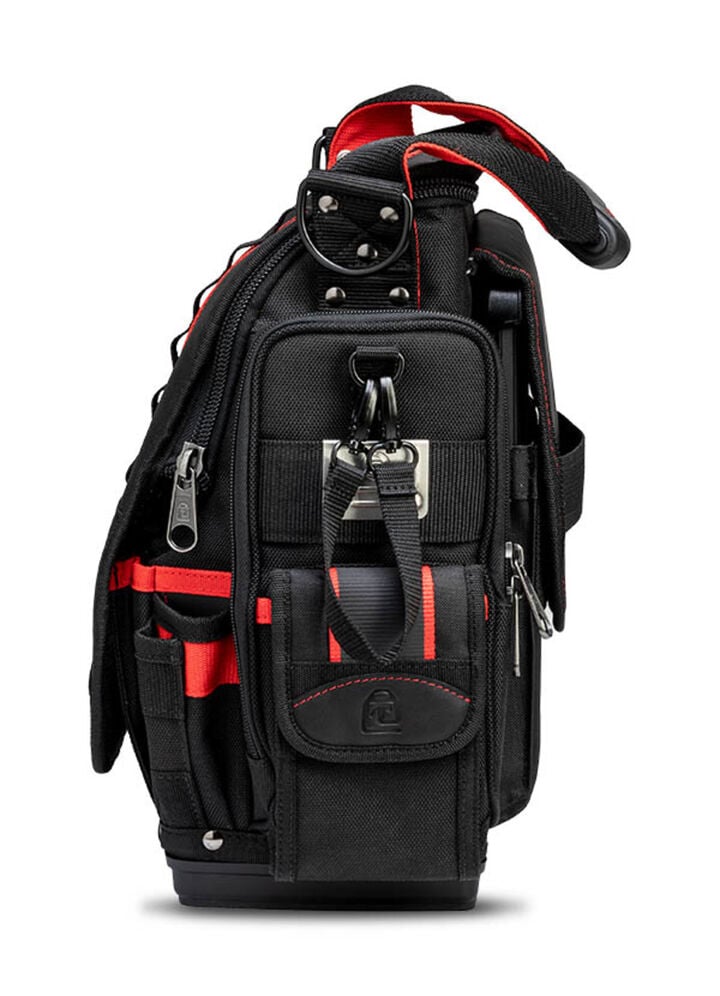 Veto Pro Pac 30 Lbs XX-Large Zippered Technician Tool Pouch, Black/Red, large image number 5