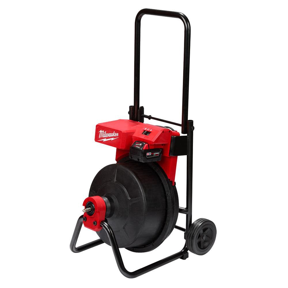 Milwaukee M18 Drum Machine for 3/8-1/2 Cable, large image number 1