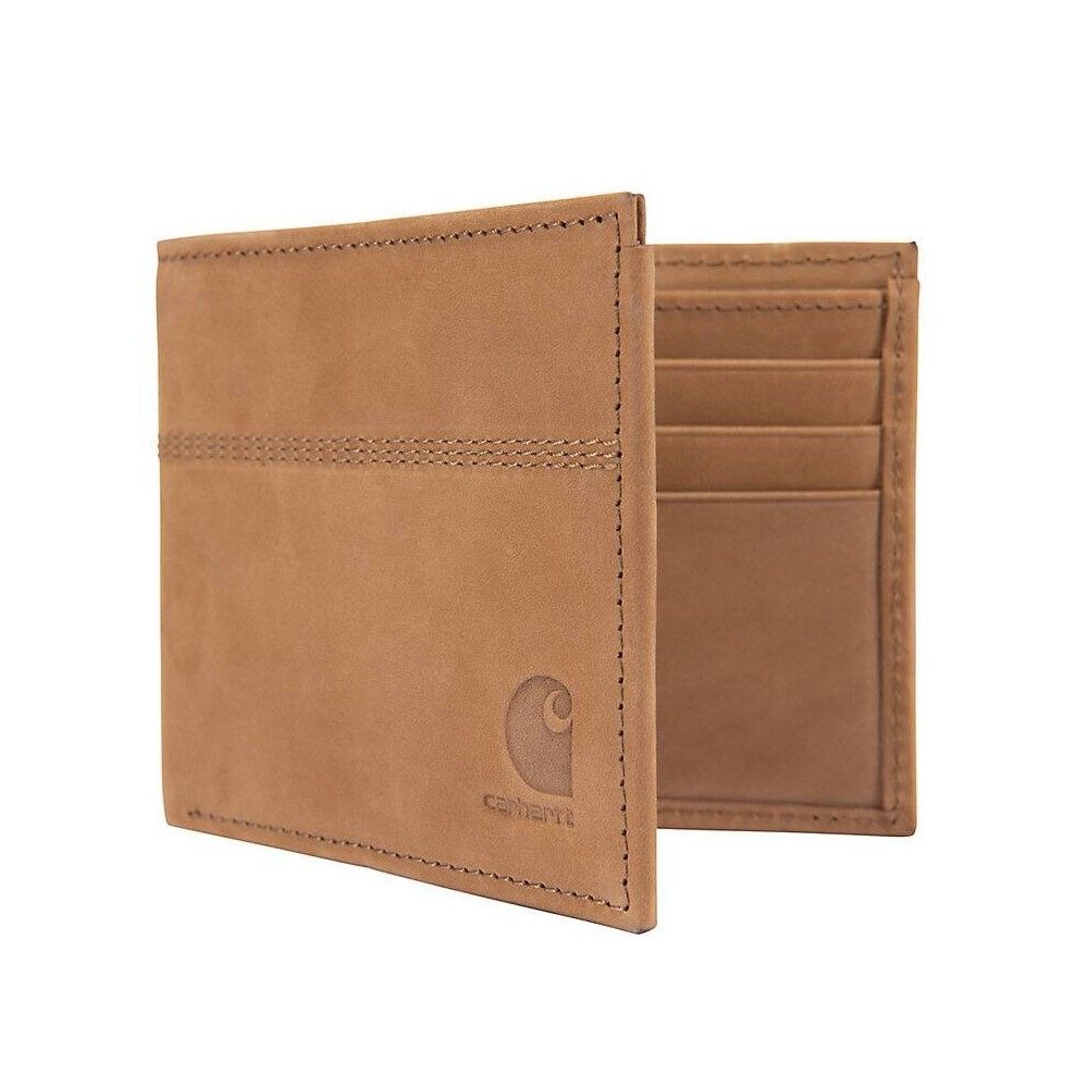 Carhartt Brown Saddle Leather Bifold Wallet, large image number 3