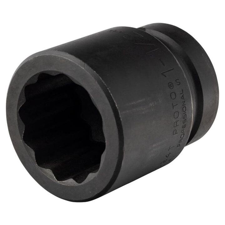 Proto 1in Drive Impact Socket 1-1/2in - 12 Point, large image number 1
