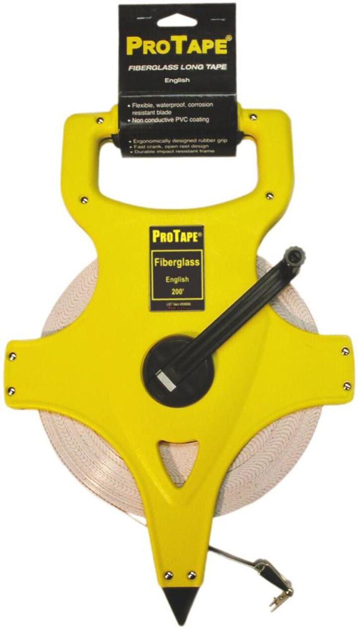 US Tape 300 Ft. Open Reel Long Tape with Fiberglass English Blade