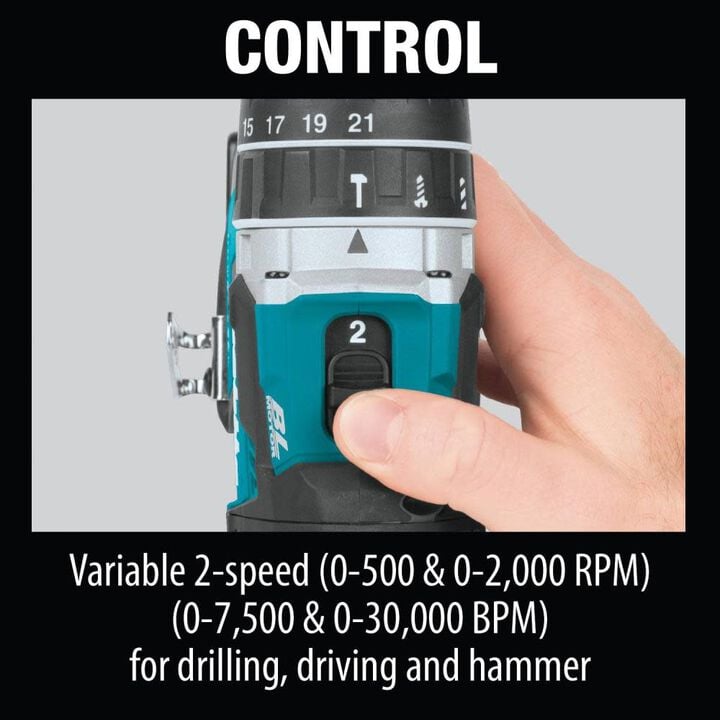Makita 18V LXT Lithium-Ion Brushless Cordless 2-Pc. Combo Kit (5.0Ah), large image number 23