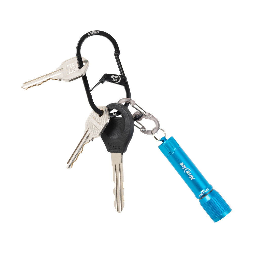 Nite Ize G-Series Dual Chamber Carabiner #3 Black, large image number 6