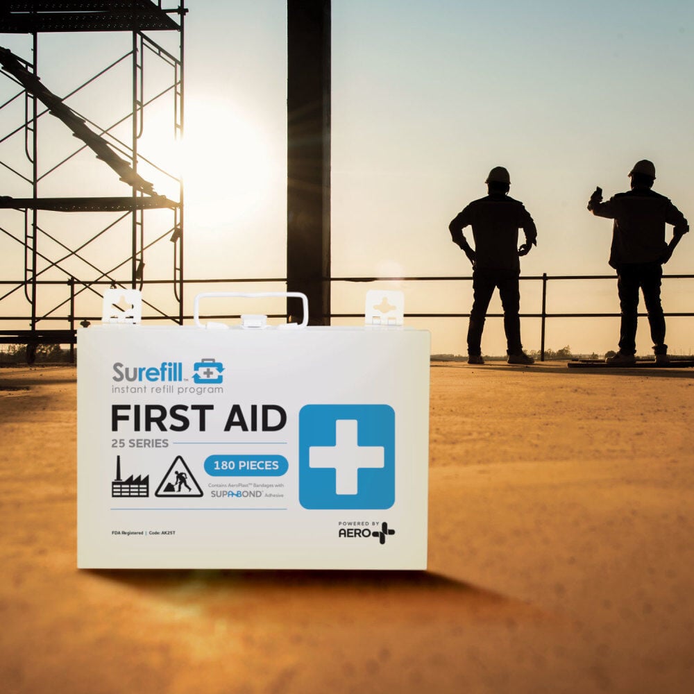 Aero Healthcare SUREFILL 25 Series All Purpose First Aid Kit - Metal Case, large image number 4