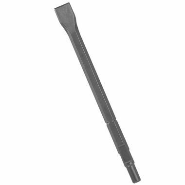 Bosch 1 In. x 12 In. Flat Chisel Tool Round Hex/Spline Hammer Steel, large image number 0