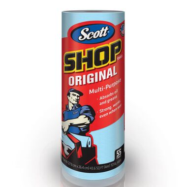 Kimberly Clark SCOTT Shop Towels On a Roll 1 Roll