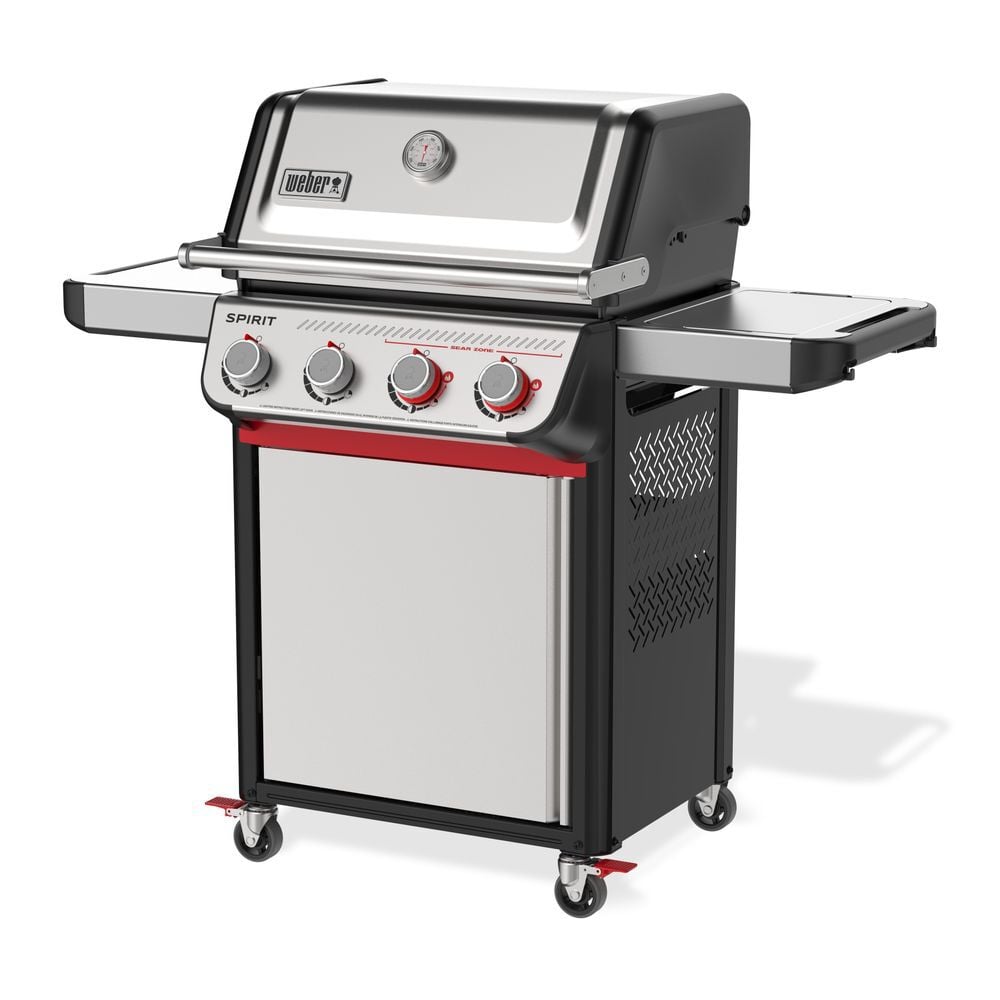 Weber Spirit S-425 Liquid Propane Gas Grill Stainless Steel - 1502222