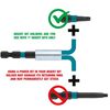 Makita Promotional ImpactX Driver Bit Set 100 Pieces, small image number 2