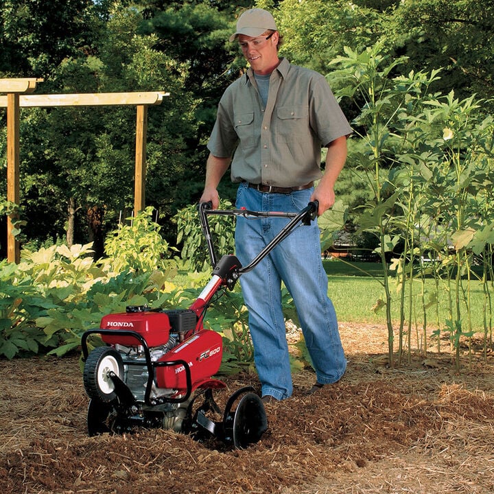 Honda 6HP 26.4In Mid-Tine Tiller, large image number 1