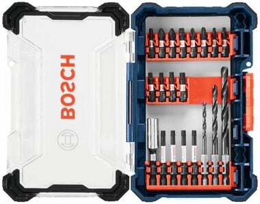 Bosch 20 pc. Impact Tough Drill Drive Custom Case System Set