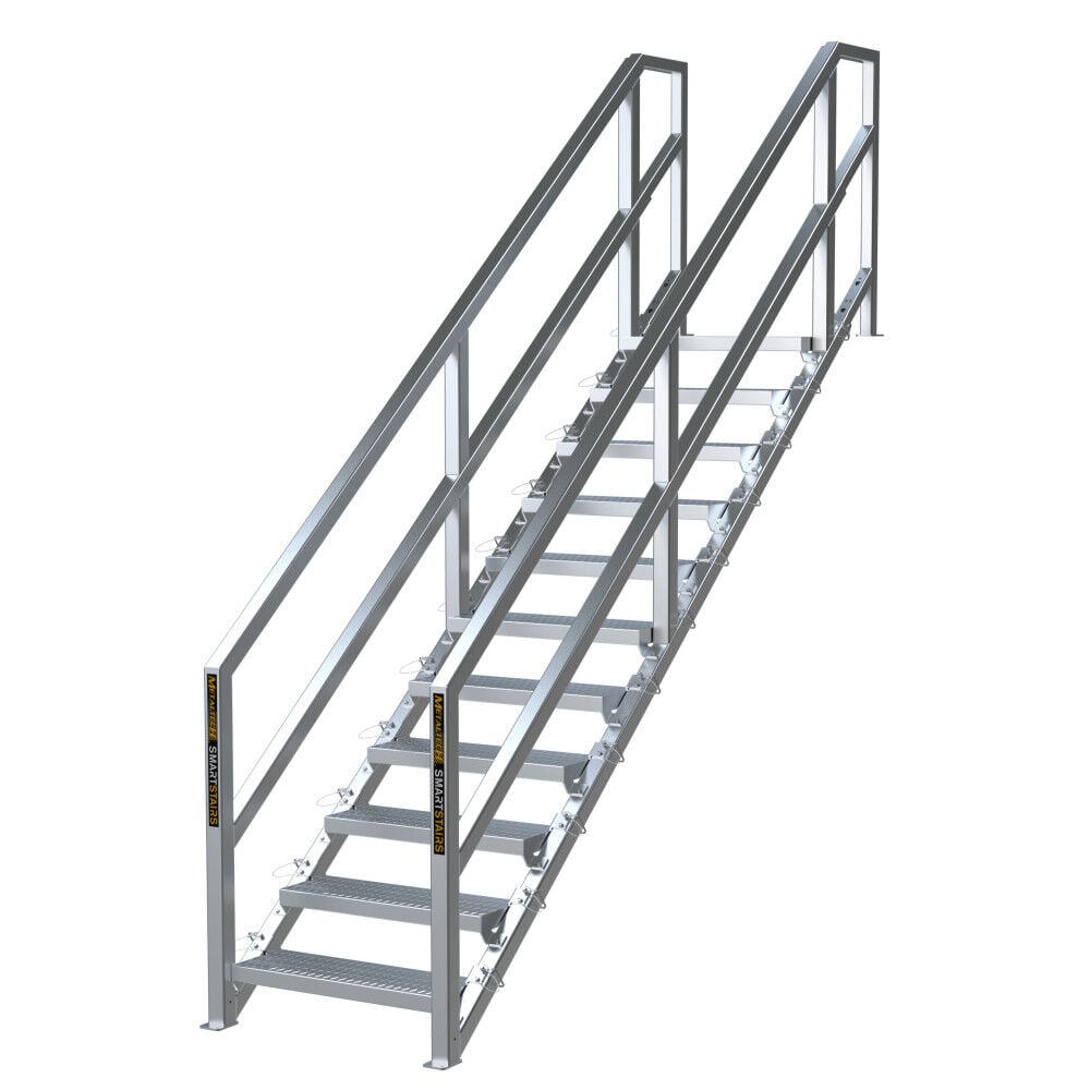 Metaltech Smart Stairs 11 to 16 Steps Kit – AL-SSEH16