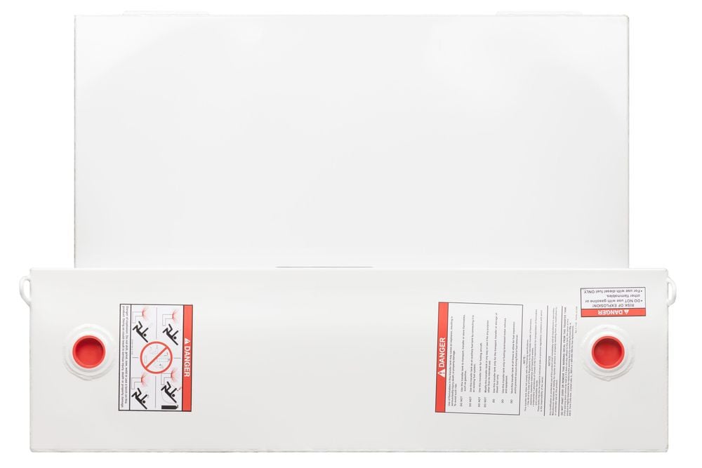 Weather Guard Transfer Tank L-Shape 110 Gallon White, large image number 5