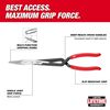 Milwaukee 13inch Long Reach Pliers 45 Nose, small image number 2