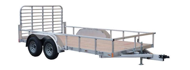 Legend Premium Trailers 14ft Open Deluxe Aluminum Utility Trailer