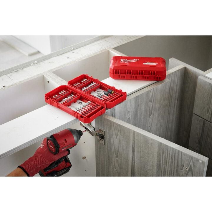 Milwaukee Small & Medium Case Rows for Impact Driver Accessories 5pk, large image number 7