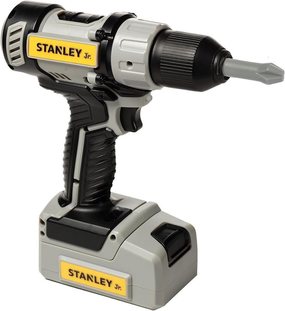 Stanley Jr Kids Battery-Powered Drill Toy, large image number 2