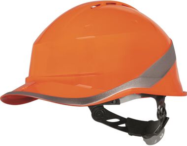 ERB Diamond Safety Helmet ABS Vented Orange