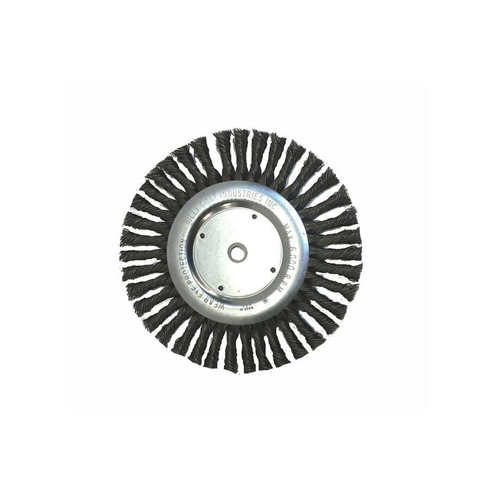 Billy Goat 8 in Steel Heavy Duty Premium Replacement Wire Brush, large image number 1