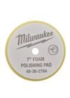Milwaukee 7 in. Yellow Foam Polishing Pad 5PC, small