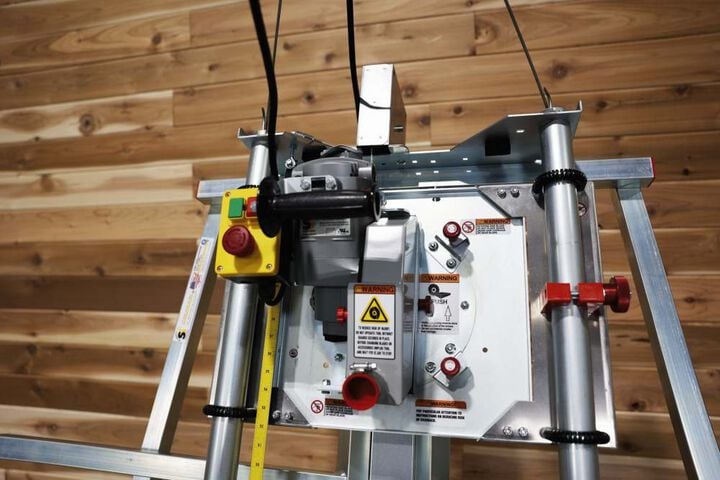 Safety Speed Mfg 64 Inch 120V 3HP Portable Vertical Panel Saw, large image number 3