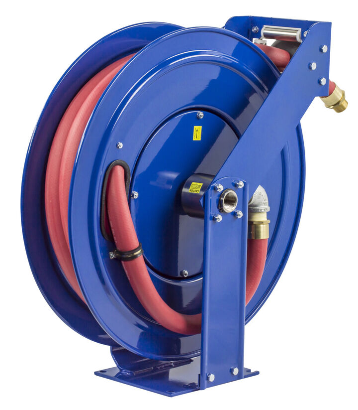 Coxreels Hose Reel Supreme Duty Spring Rewind for Fuel 3/4in ID 75' Fuel Hose 300 PSI, large image number 4