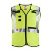 Milwaukee High Vis Safety Vest Yellow Class 2 Breakaway AR/FR Cat 1 S/M, small image number 1