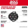 Milwaukee BOLT Red Vented Safety Helmet with IMPACT ARMOR Liner Type 2 Class C & USB Cooling Fan Bundle, small image number 4
