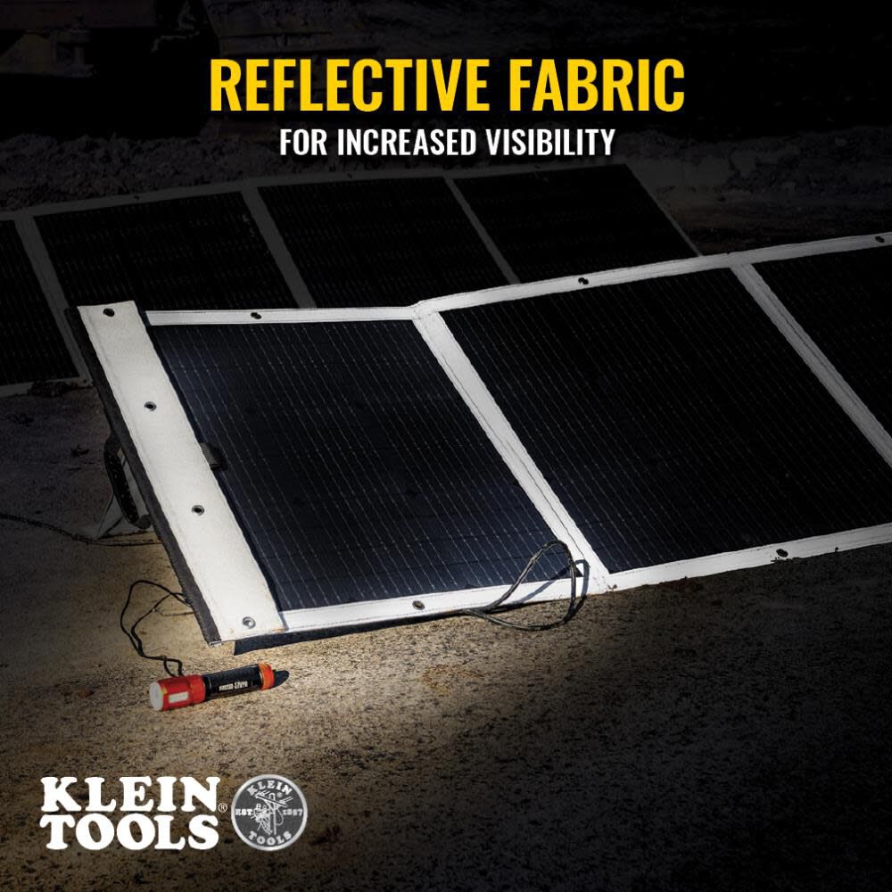 Klein Tools 200W Portable Solar Panel, large image number 3