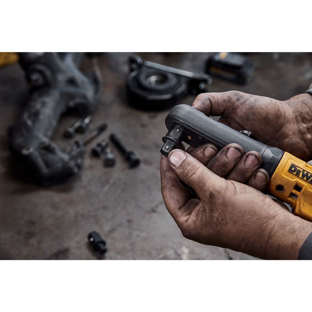 DEWALT 20V MAX XR 3/8 in & 1/2 in Sealed Head Ratchet Cordless (Bare Tool), large image number 8