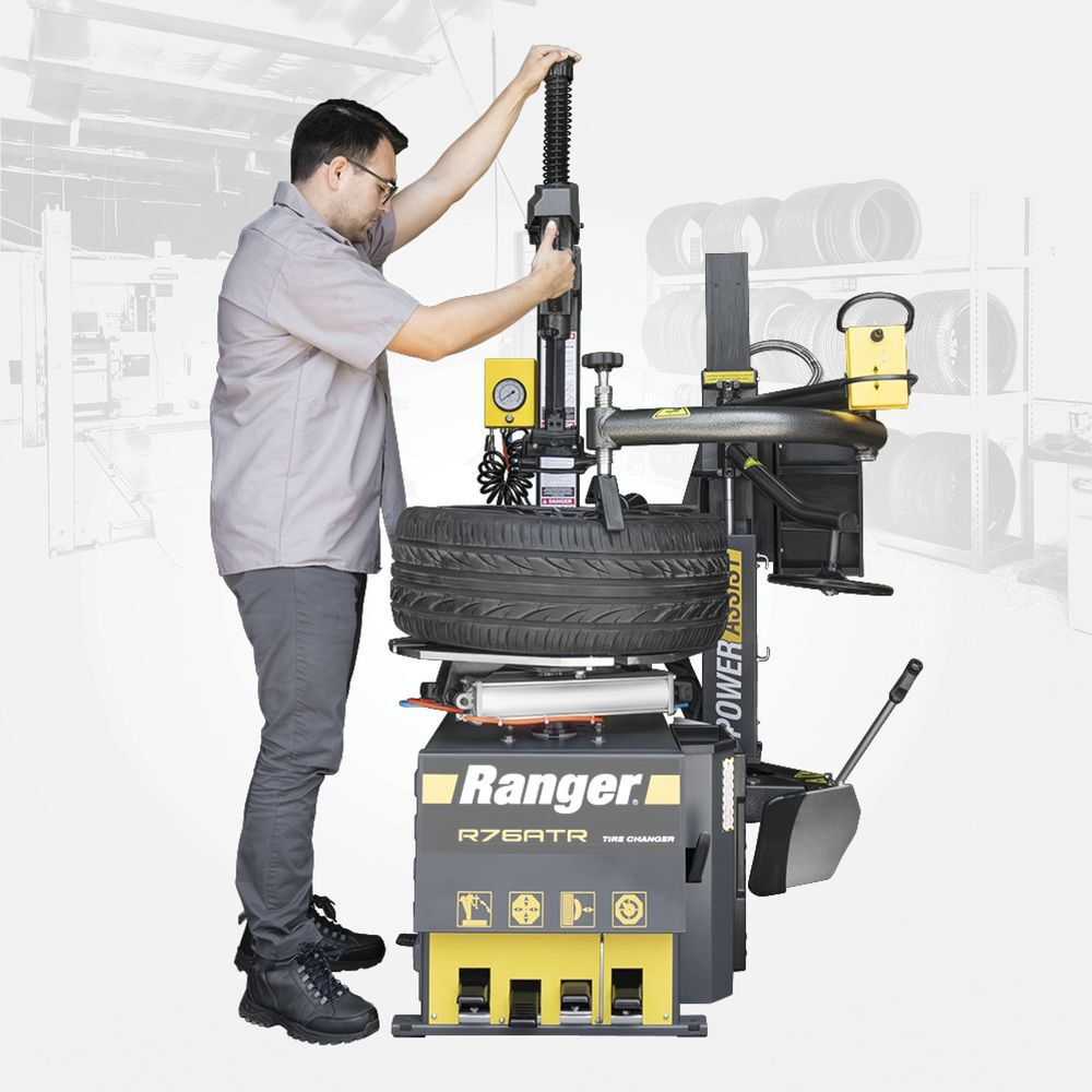 Ranger R76ATR 30 Inch Capacity Tilt-Back Tire Changer with Single Assist, large image number 6
