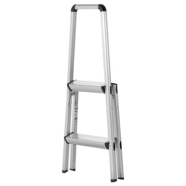 Xtend and Climb 2-Step 225-lb Load Capacity Silver Aluminum Step Stool, large image number 10