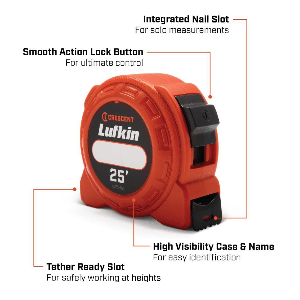 Crescent Lufkin 25ft L600 Tape Measure, large image number 2