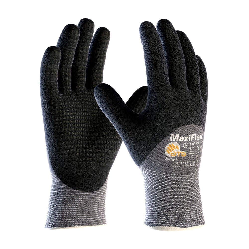 Protective Industrial Products Gray MaxiFlex Endurance Seamless Knit Nylon Gloves, large image number 2