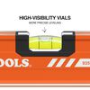 Klein Tools 3-Vial Magnetic Box Beam Level, 24-Inch, small image number 3