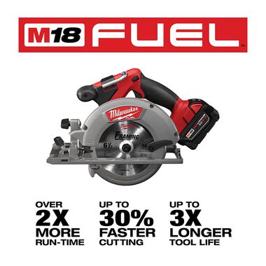 Milwaukee M18 FUEL 6-1/2 in. Circular Saw (Bare Tool), large image number 2