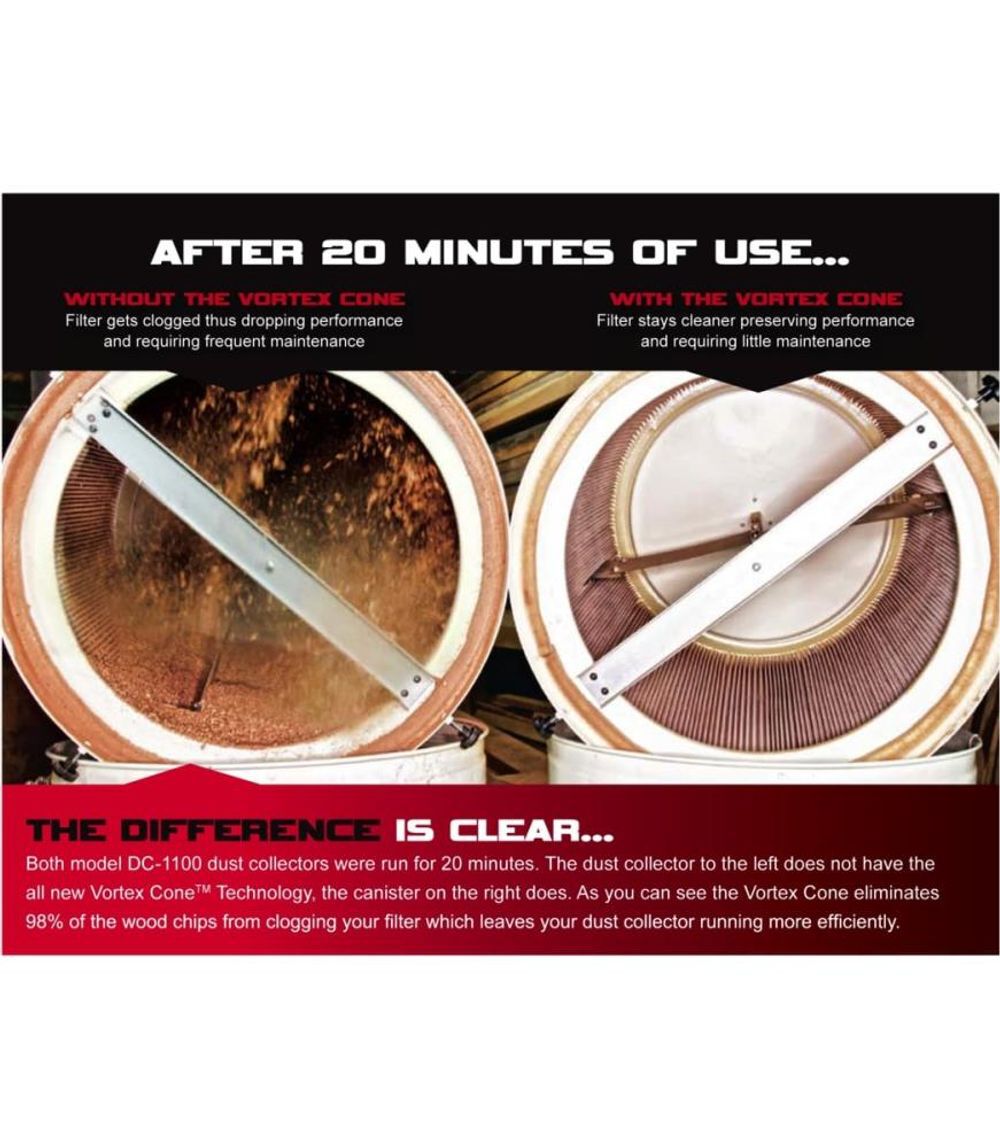 JET Dust Collector 30 Micron Bag Filter Kit, large image number 3
