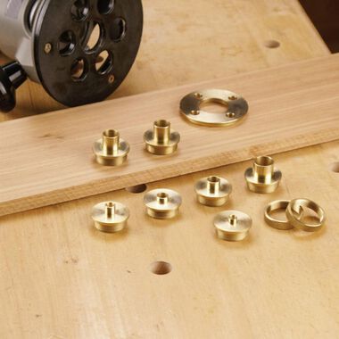 CMT Template Guide Kit 7 Bushings Lock Nut and Adapter