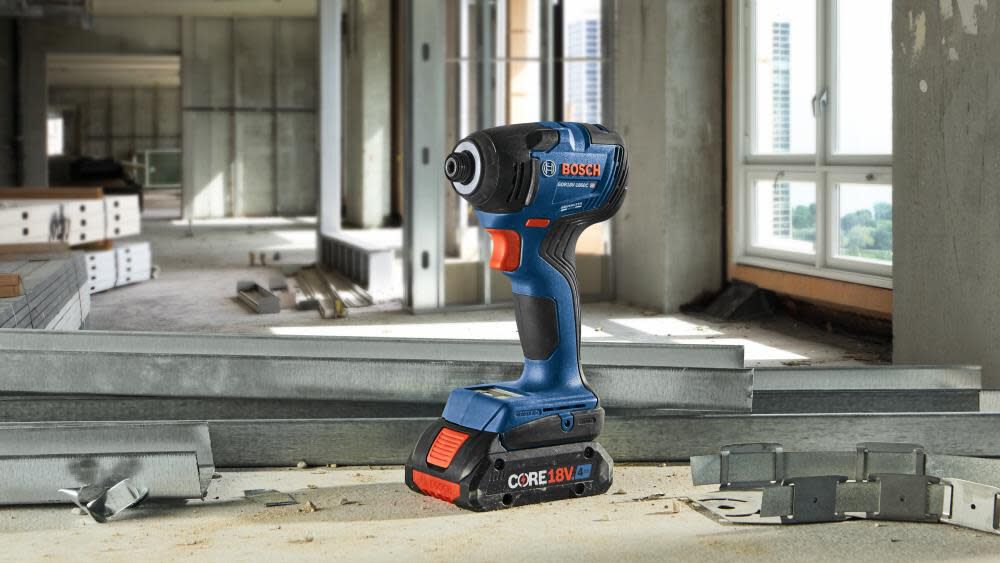 Bosch 18V Hex Impact Driver Connected Ready 1 4in Bare Tool GDR18V 1860CN Acme Tools