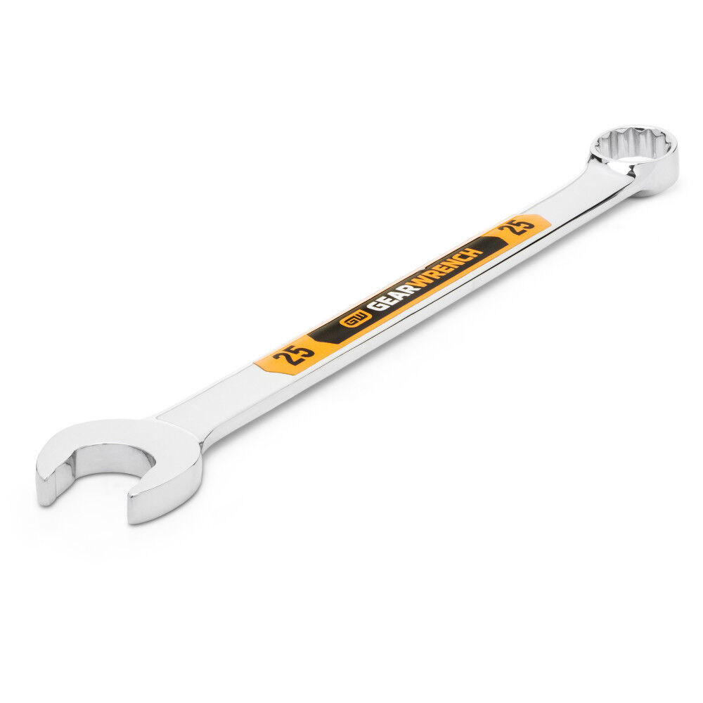GEARWRENCH 25mm 12 Point Hi-Viz Long Pattern Combination Wrench, large image number 5